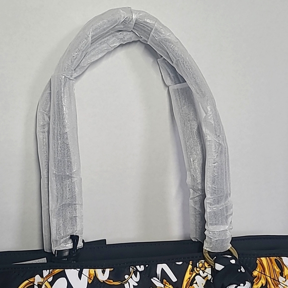 Authentic Versace Jean's Couture Tote Black/Gold - Picture 14 of 14